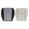 FZJDSD Cloth Ebony & Titanium Driver Bottom Replacement Seat Cover