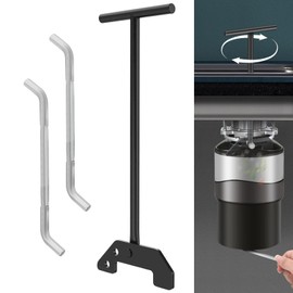 Haiouus Garbage Disposer Unjamming Wrench Compatible With MOen Garbage Disposals, Garbage Disposal Unjamming Wrench for Dislodge Jams Or Clutter From Above The Sink, (Black)
