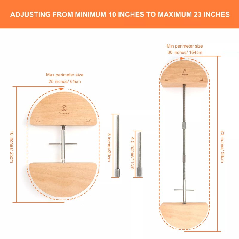 CANWUPON Pants Stretchers for Jeans Waist Waistband Stretcher Heavy Duty