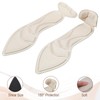 Sibba 4 Pairs Women Cropable High Heel Insoles Anti-Slip Cushion