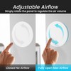 Repa Market 4" Inch Round Plastic Air Vent Diffuser –