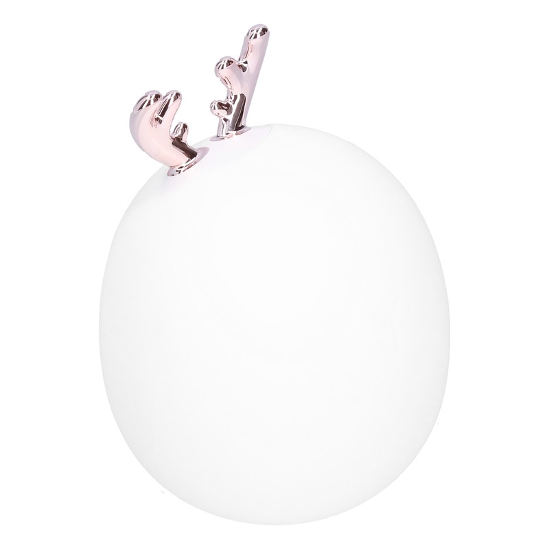 Mini Silicone Lamp Cartoon DeerShape Touch Control LED Night Light