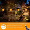 Bdrofn 200FT Solar String Lights Outdoor Waterproof, Solar Patio Lights