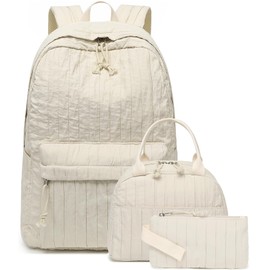 Bluboon School Backpack Teens Girls Boys Kids School Book Bags with Lunch Box Pencil Bag