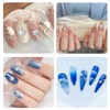 NOPKESV 3D Nail Charms Ocean Shell Seesterne Nail Art Dekoration