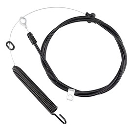TOPREPAIR Deck Engagement Clutch Control Cable for 46" 408714 435111 197257 532435111 Lawn Mower Husqvarna LT2213 LTH1438 LTH1538 LTH18538 Craftsman YT3000 YT4000 DYS4500