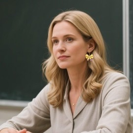 Teacher Earrings for Women Rainbow Pencil Book Bow Graduation Dangle Earrings Last Day of School Jewelry Teacher Appreciation Gifts from Student