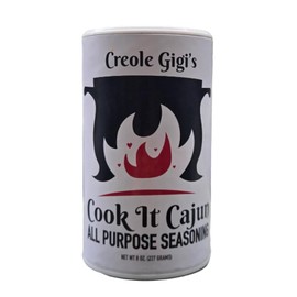 Creole Gigi's Cook It Cajun All Purpose Seasoning for Meat, Poultry, Seafood & more (8oz)