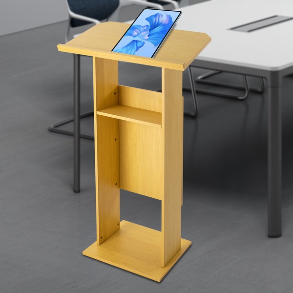 Presentation Stand Lectern Stand Conference Classroom Church Desk For Laptop