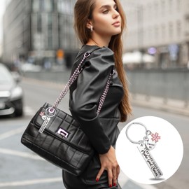 Tyqour Sweet 16 Keychain for Girls, 16th Birthday Gifts for Girls, Sweet Sixteen Gifts for 16 Year Old Girl, Sweet 16 Party Decorations Birthday Presents for Women Sister Daughter