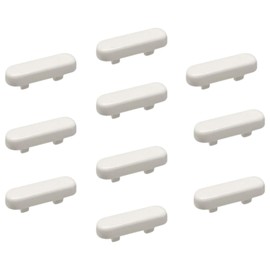 [FIXINGS DIRECT] 10x Upvc Repalcement Drainage Caps Upgraded Version (Multiple Colours) uPVC Double Glazing Caps Or Weep Hole Drainage Covers for UPVC Windows (White)