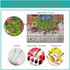 Stamped Cross Stitch Kits for Adults - Bookshelf Embroidery Kits
