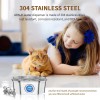 Apauk Cat Water Fountain Stainless Steel 108oz/3.2L APAUK Automatic Pet