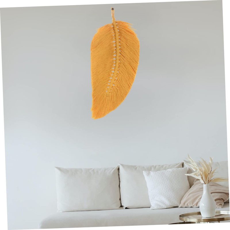 BIUDECO Macrame Wall Art Hand-woven Tapestry Cotton Hanging Decoration Nordic