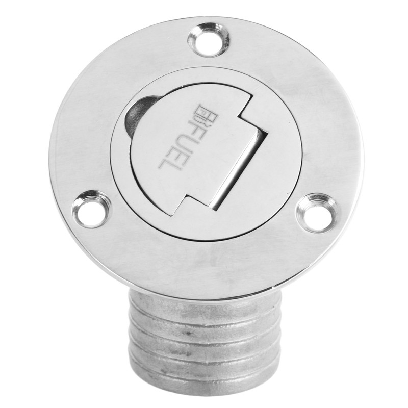 Boat Deck Filler 45° 316 Stainless Steel 38mm Flip Fill