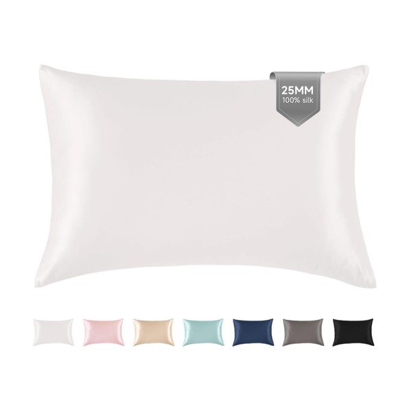 THXSILK 100% Silk Pillowcase for Hair and Skin, 25 Momme