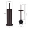 DOWRY Anti-Hand Off Bronze Toilet Plunger with Holder for Bathroom,Powerful