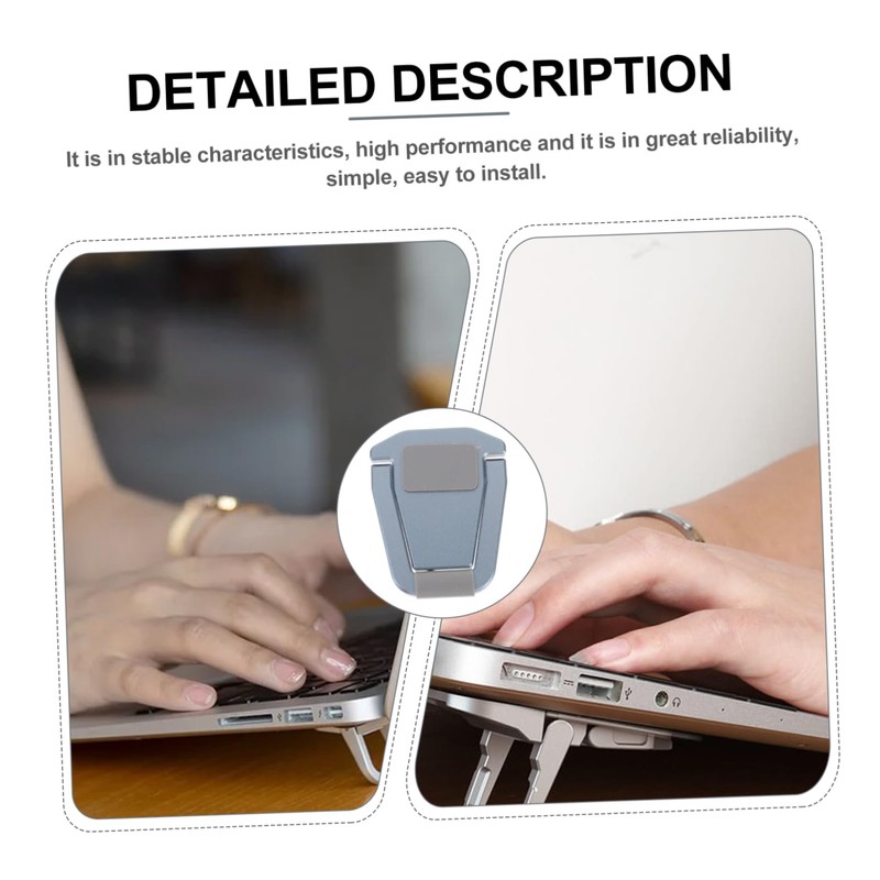 KONTONTY Aluminum Alloy Laptop Support Frame Laptop Stand Kickstand Random