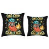 One Chip Challenge Flaming-Hot TortillaChip OneChipChallenge Throw Pillow
