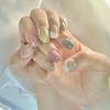 Dara Beauty February 2026 Art of the MonthSpring Marble Nails❣