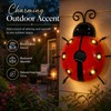 Solar Ladybug Light for Outdoor Decor – IP65 Metal Hanging