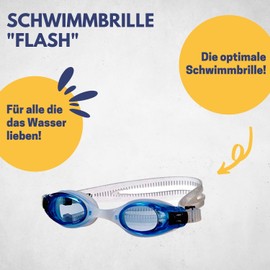 Best Sporting Children's Flash Swimming Goggles with UV Protection I Children's Swimming Goggles Anti-Fog I Diving Goggles Children Girls & Boys I Swimming Goggles Kids I Swimming Accessories