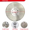 DT-DIATOOL Diamond Cutting and Grinding Discs 9 Inch / 230mm