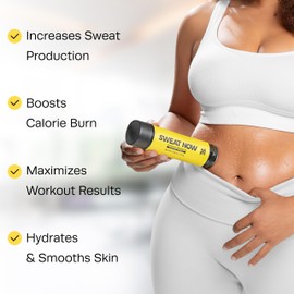 Hot Vita Sweat Now Gel – Sweat-Activating Body Formula For Faster Calorie Burn & Enhanced Workout Results – Made With Natural, Skin-Safe Ingredients