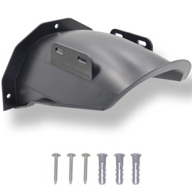 Casoter Weatherproof CCTV Security Camera Cover, Hard ABS Plastic Protective Housing Shield Sun Shade for Mainstream Brand Cameras Protection Shell, Black 1 Pack