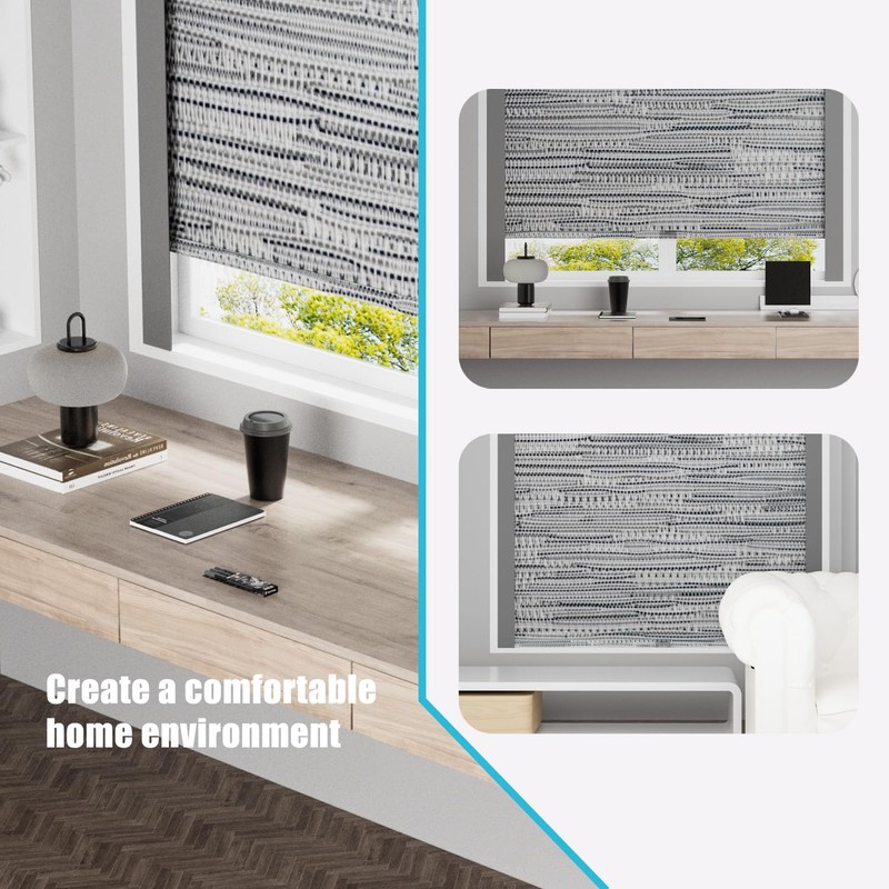 Blindify Light Blocking Strips, Black Lining Light Blockers for Window