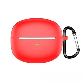 FTRONGRT Case Compatible with Baseus Bowie MC1, Soft TPU, Scratch-Resistant Protective Case for Bluetooth Headphones Compatible with Baseus Bowie MC1. Red