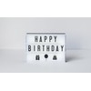 My Cinema Lightbox Extra Letter and Symbol Packs, Colour Letters,