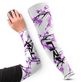 NRV Sakura Edition Gaming Compression Cuff - Enhanced Esports Performance with Japanese Style - Professionally Designed - Durable, Breathable & Friction Free, purple, M