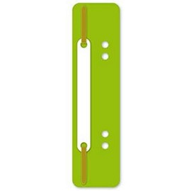 Kangaro 07060-01 Filing Strips A5 2r PP Assorted, Plastic and Steel, Light Green, Box 100 (4 x 25 Pieces), Piece