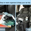 ECWKVN Car Front & Back Seat Organizer with Dedicated Tablet/Laptop