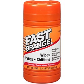 Permatex 25051 Fast Orange Hand Cleaner Wipe - 72 Count