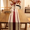 Macrame Table Runner, Farmhouse Cream Beige Table Runner with Tassels