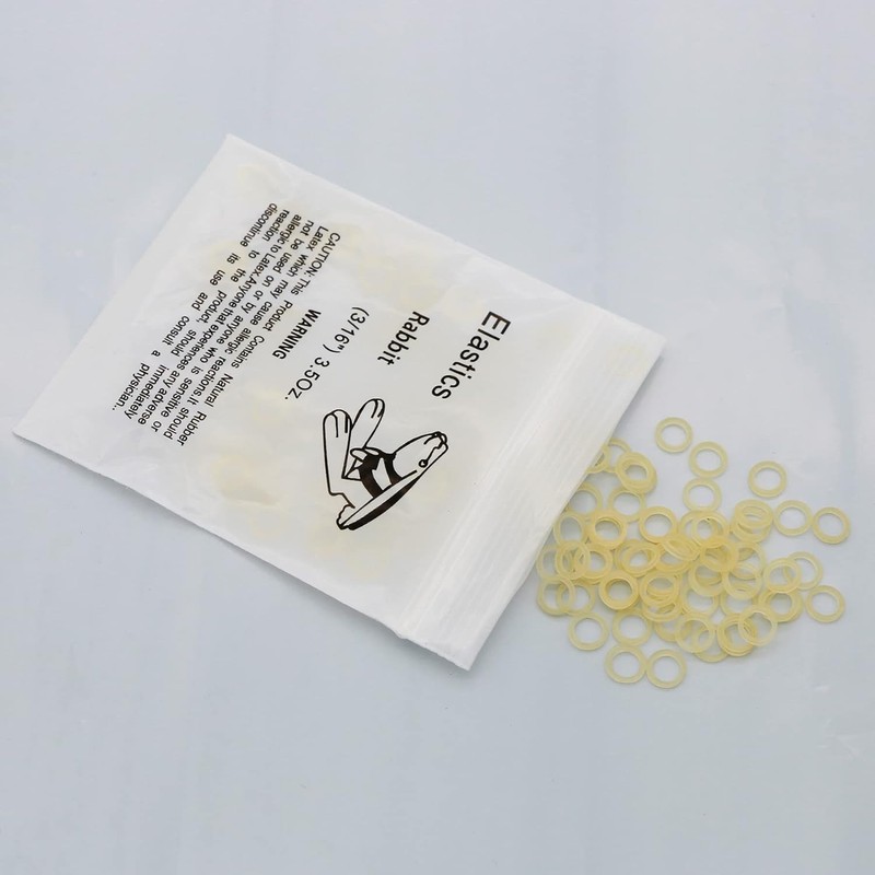 400PCS Small Elastic Bands - Orthodontic Elastic Bands - 3/16