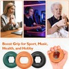 Hand Grip Strengthener, Finger Exerciser, Forearm Strengthener Kit - 7
