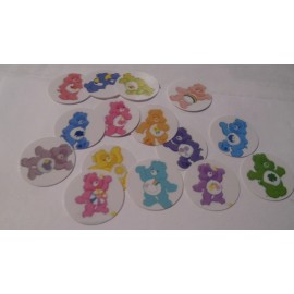 Unbranded Pre Cut One Inch Bottle Cap Images CARE BEARS Free Shipping - photo, 40 images