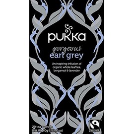 PUKKA HERBAL AYURVEDA Organic Gorgeous Earl Grey Tea 20bags (PACK OF 4)