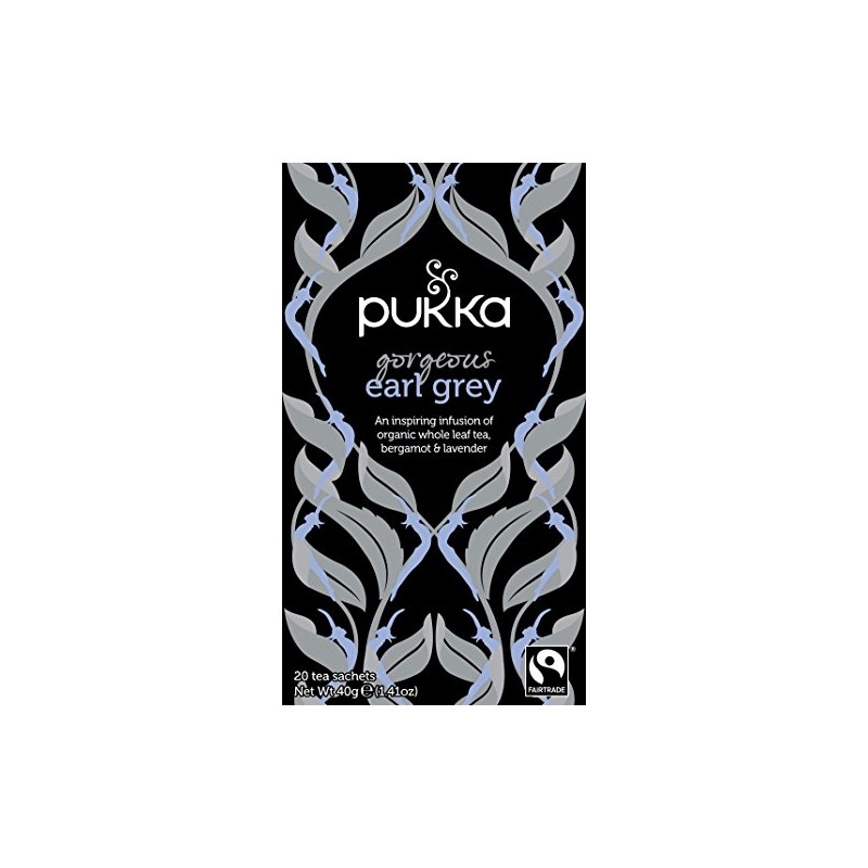 PUKKA HERBAL AYURVEDA Organic Gorgeous Earl Grey Tea 20bags (PACK