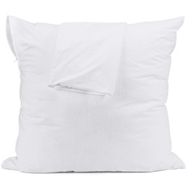 Utopia Bedding Waterproof Cushion Cover 80 x 80 cm (Set of 2) with Zip, Terry Cloth Cushion Protector, Oeko-Tex Certified Cushion Cover
