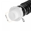 sourcing map Flexible Drain Hose, 32mm OD 255mm Length Kitchen