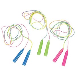 Fun Express Bright Jump Ropes - Toys - 12 Pieces