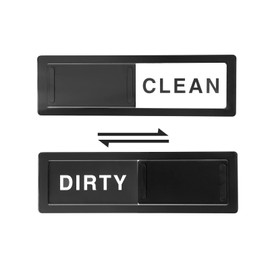 CONMOTO Dishwasher Magnet Clean Dirty Sign,Clean Dirty Magnet for Dishwasher,Kitchen Dishwasher Magnets Sign, No-Scratch Strong Magnets, Dirty Clean Dishwasher Magnet with 2 Double-Sided Stickers