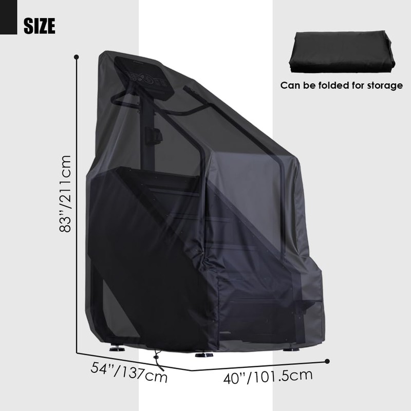 COOSOO Stair Stepper Machine Cover Waterproof Oxford Fabric Commercial Grade