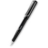 Lamy Safari Fountain Pen, Nib: F, Black + 10 Patronen