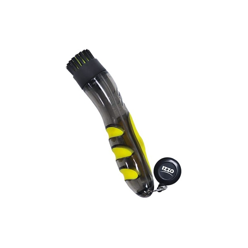 Izzo Golf Brush Cleaning Aqua Brush with Reel
