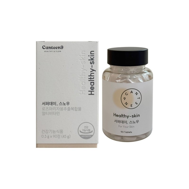 Cantin9 캔틴나인 서퍼데이 스노우 0.5g x 90정 1개 / 써클